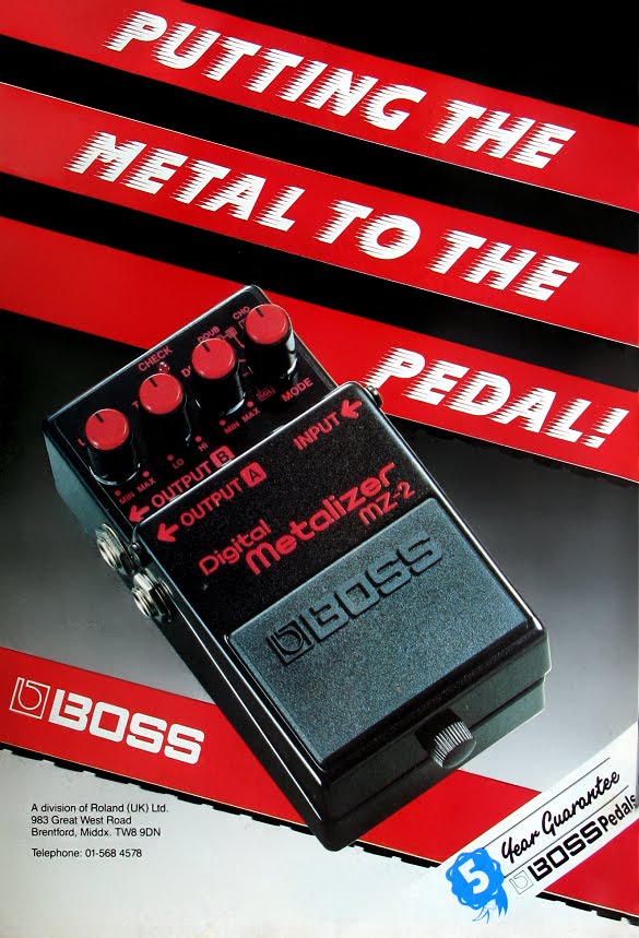 The Boss MZ-2 Digital Metalizer | Planet Botch